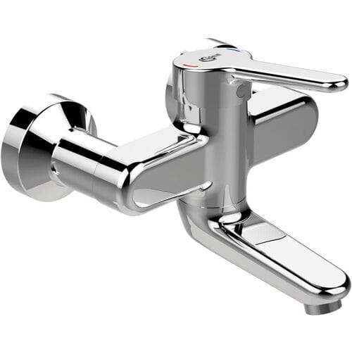 Ideal Standard 2 wall-mounted basin mixer, spout 10 cm BC110AA