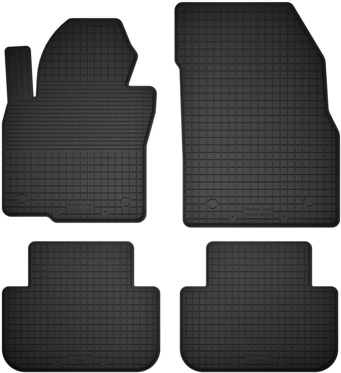Wielganizator BasicProtect - Gummimatten Mazda CX-5 - Antislip - Weerbestendig - Eenvoudige Reiniging