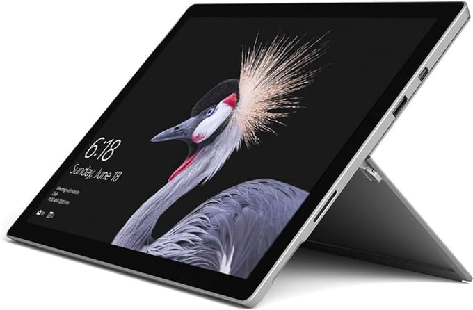 Surface Pro 5 (128GB SSD | 4GB RAM | m3-7Y30 | Silver)