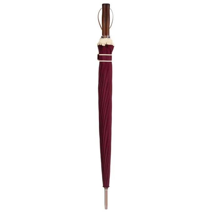 Peterson - Elegante Regeringsparaplu - Rood - Grote 128 cm - Stijlvolle Handgreep