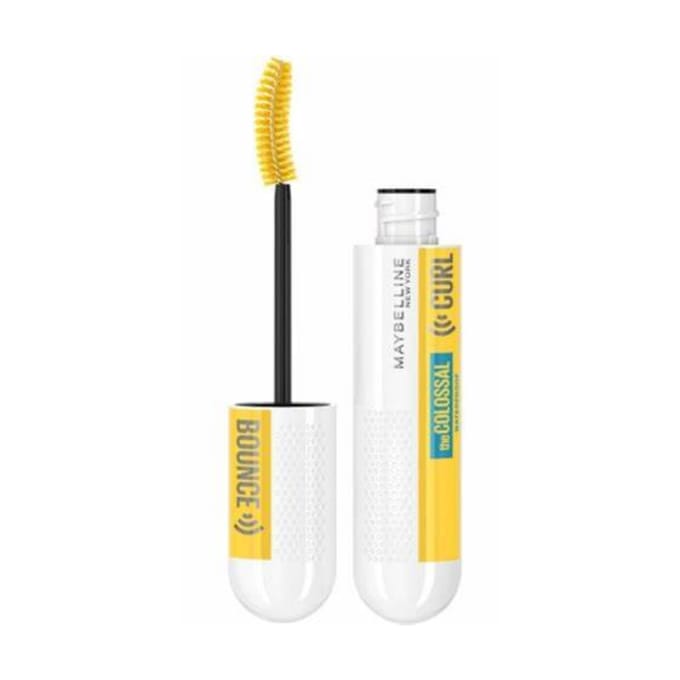 Maybelline New York - Colossal Curl Bounce Mascara - Very Black - Waterproof, Mega Volume Mascara - 10 ml
