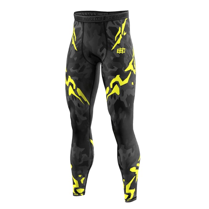Extreme Hobby Black Panther - Sportlegging - Compressie - Ademend - Technisch Weefsel