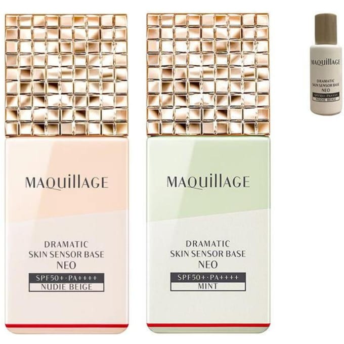 Shiseido - Maquillage Dramatic Skin Sensor Base NEO SPF 50+ PA++++ Mint