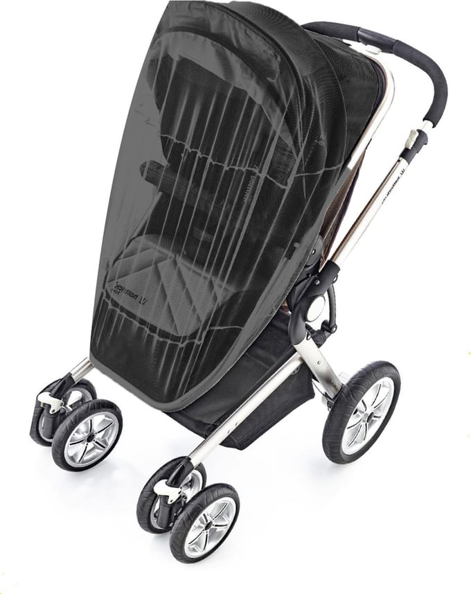 Babyjem Buggy Insecten Klamboe Zwart