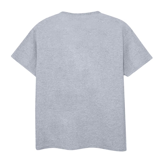 Disney Heren Klassiek Goofy T-Shirt (Heide Grijs)