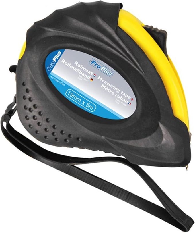 ProPlus Rolmaat 19 mm x 5 m - Extra Sterk & Flexibele Top