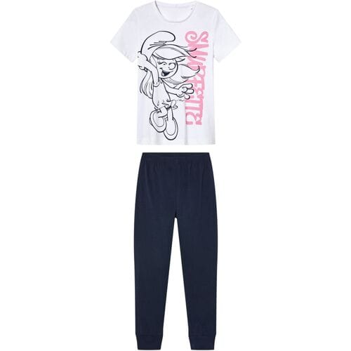 Lidl Kinderpyjama (Wit/donkerblauw, 98/104)