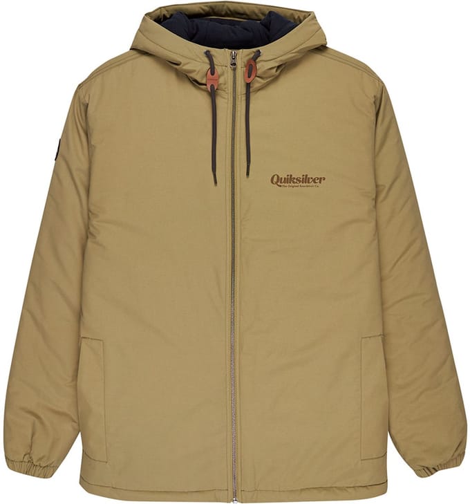 Quiksilver June Battle Bomberjack Beige S Man