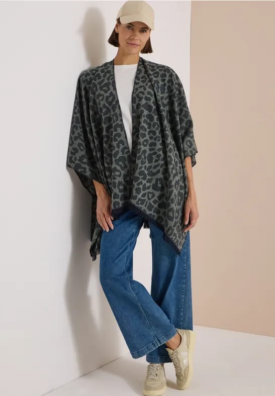 Cape met luipaardprint
