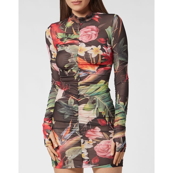Korte Jurk Flowers