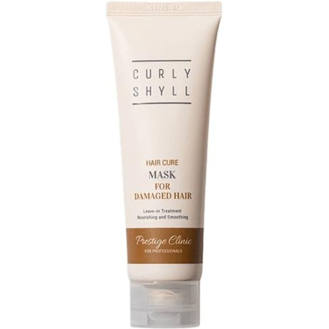[CURLYSHYLL] Haarherstelmasker voor Beschadigd Haar 100ml white