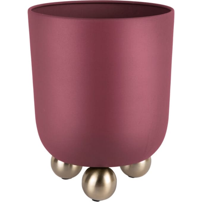 Present Time - Bloempot Estilo Medium - Bordeauxrood