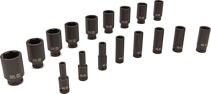 AOK 1/2 Lange Krachtdopsleutel 32 mm.