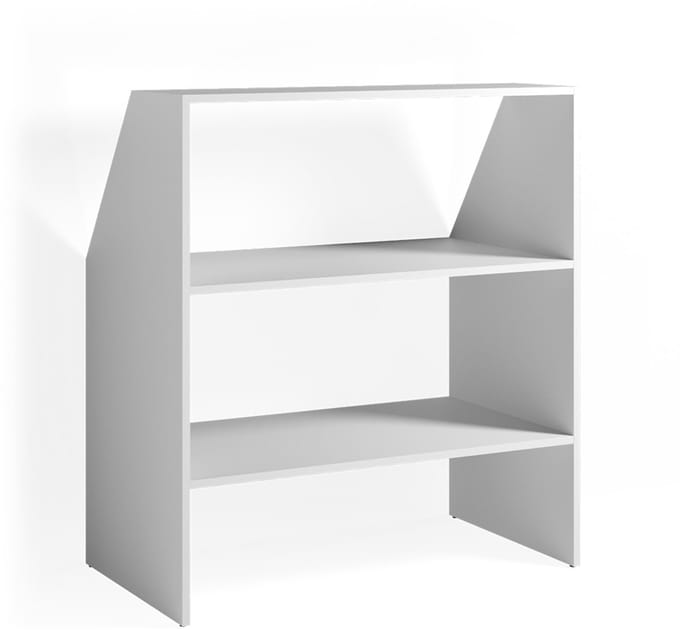 Vicco Kinderboekenkast – 90 x 100 cm Wit