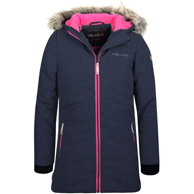 Trollkids Lifjell Jas Blauw 152 cm Meisje
