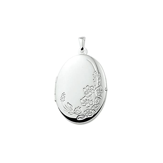 zilver gerhodineerd medaillon gravure 1321730