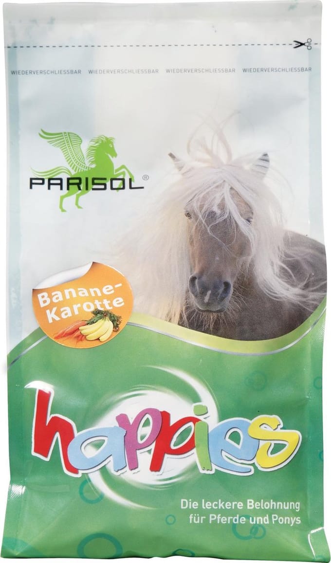 Paardensnoepjes Parisol Happies fruit/groente 1kg