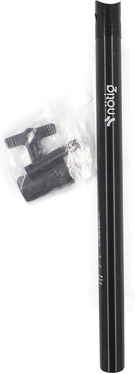 Notig Mecanized Zadelpen Zilver 400 mm / 27.2 mm