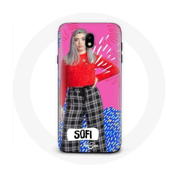 Coque Samsung Galaxy J3 2017 Poursuis Tes Rêves Sofía Go! Vive a tu manera