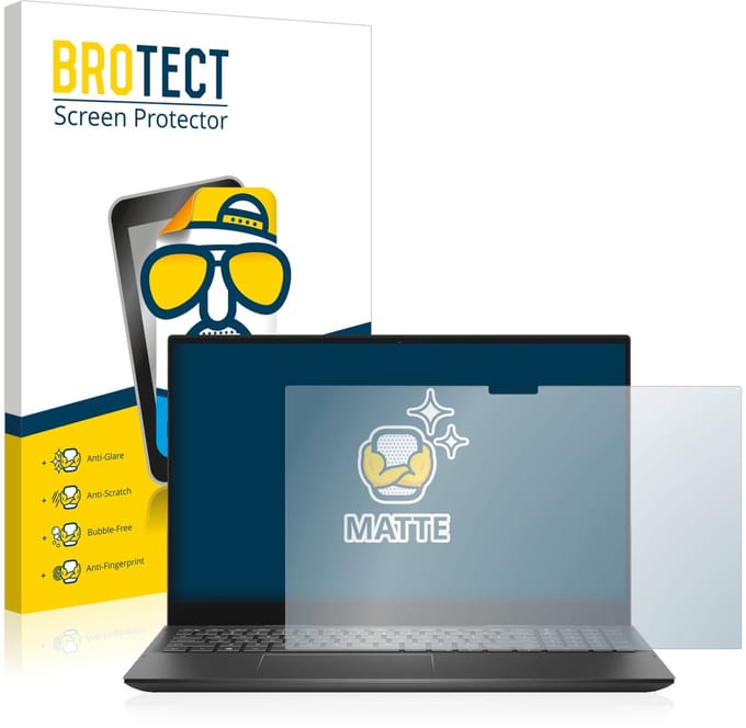BROTECT - Screenprotector voor Dell Inspiron 15 7506 - Folie Beschermfolie matte