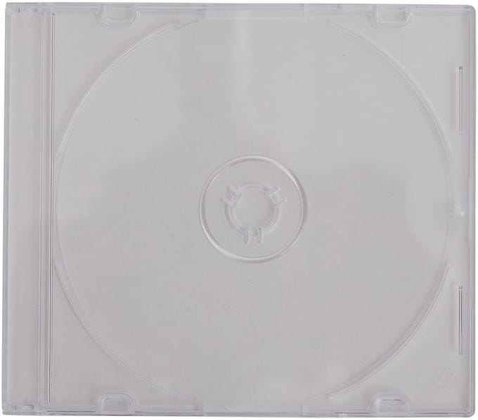 Dailygoody - CD Cases - Ruimtebesparend - Duidelijk - Pack van 50 - Bescherming voor CD's - Ideaal voor opslag - Transparant