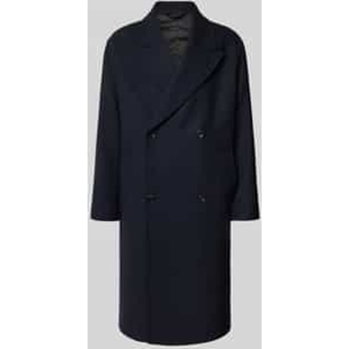 Relaxed fit lange jas van wolmix, model 'SIMON'