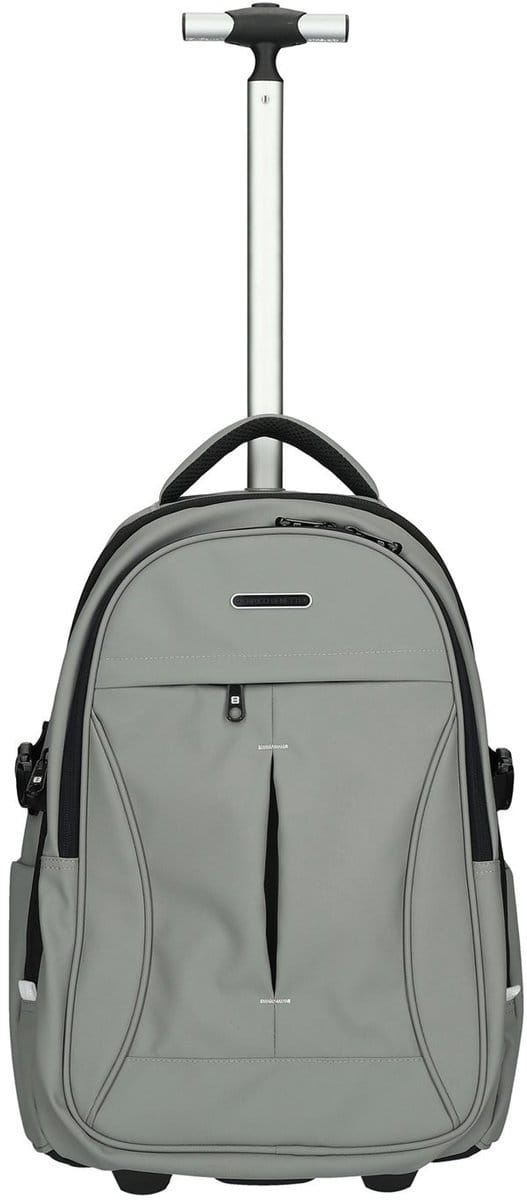 Enrico Benetti Northern Rugzaktrolley / Laptoptrolley 17 inch - Grijs