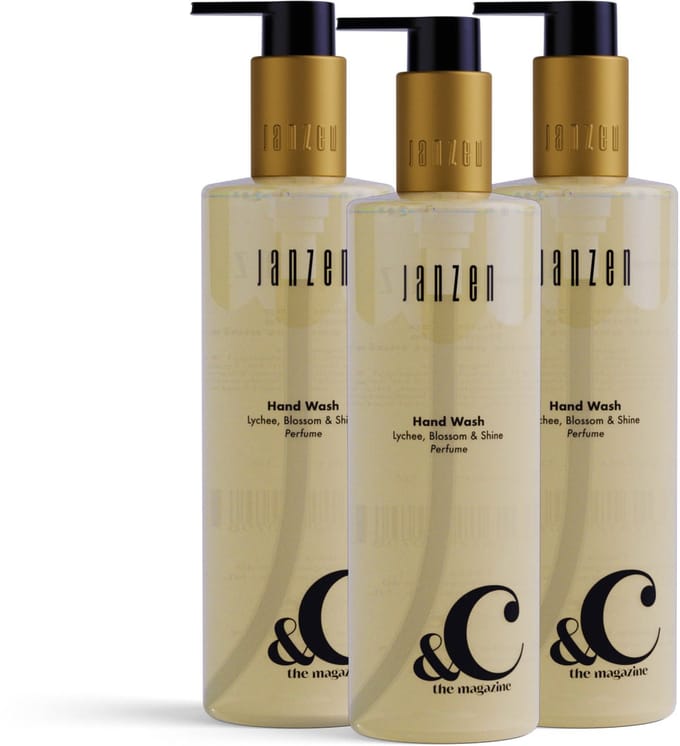 JANZEN Hand Wash &C Lychee Blossom & Shine 3-pack