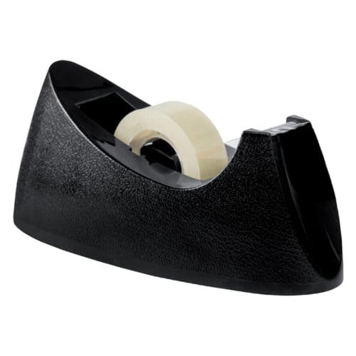 Plakbandhouder Quantore zwart 33m