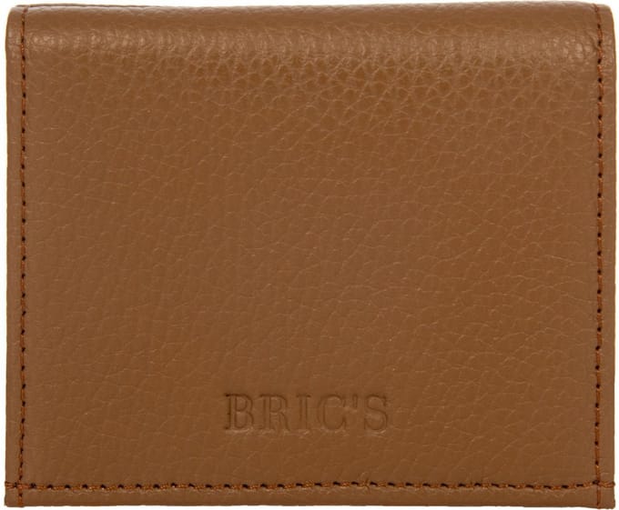 BRIC'S Leren Portemonnee Gondola Calla Wallet Leather Bruine