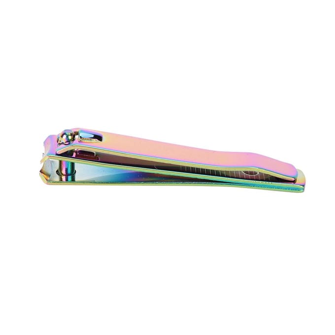 Verchroomde Nagelknipper Koolstofstaal Verloopkleur Modieuze Nagelknipper Knipper Manicure Tool beige