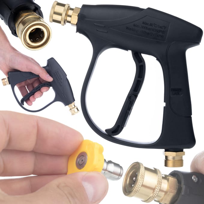 Rosfix Spuitpistool 4350PS - Ergonomisch Hogedrukpistool 22mm - 300 Bar