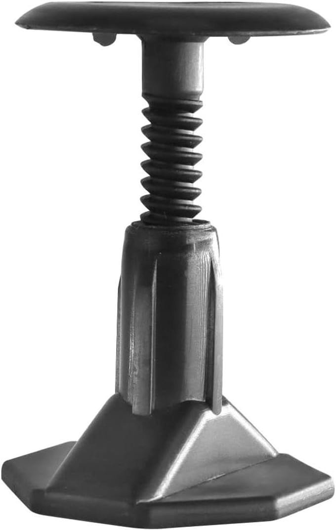 Surfplank Leash Plug - Surf Riem Bevestiging - Surfplank Beveiligen - Universele Pasvorm - 4.1 cm Diameter - Zwart
