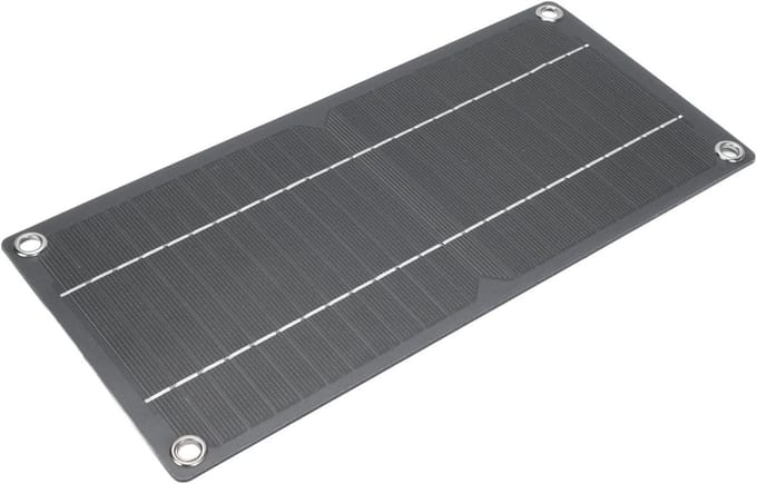 Zonnepaneel Kit - Draagbare Stroom - Buiten Leven - Met 100A Controller - 600W - Zwart