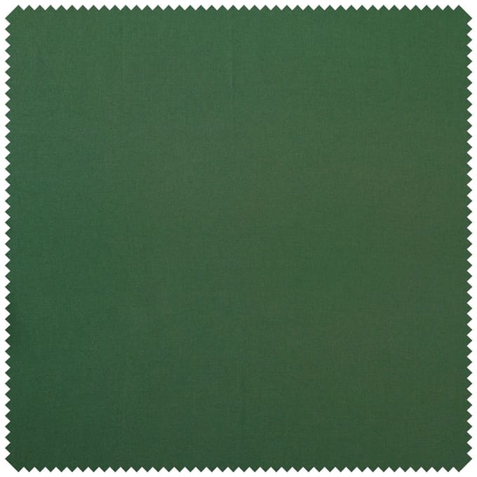 Katoenen stof "Uni" - Rietgroen