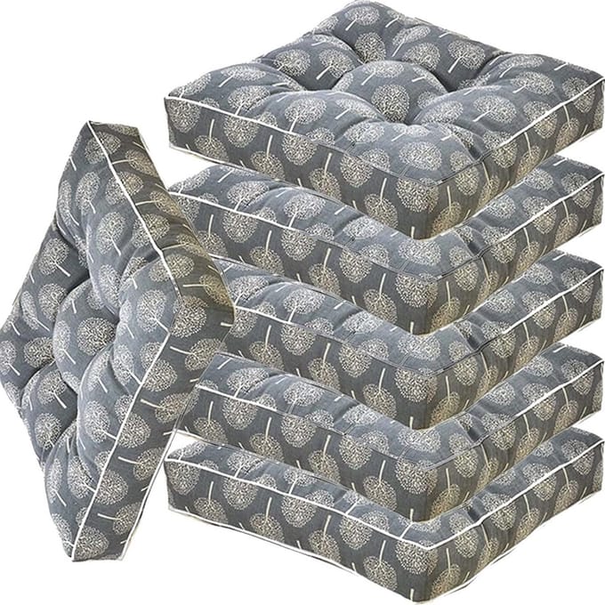 Comfortabel Dik Zitkussen voor Binnen en Buiten (Vierkant)