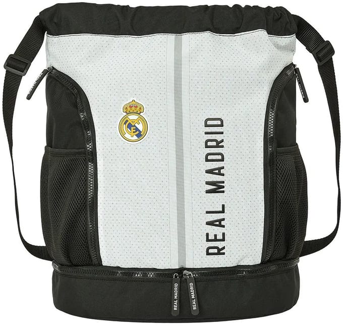 Safta Real Madrid 24/25 21.93l 27x33x10 Cm Rugzak Wit,Zwart Kinderen
