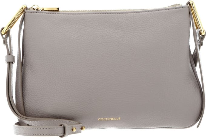 COCCINELLE Leren Schoudertas Magie Mini Bag Powder Pink Beige