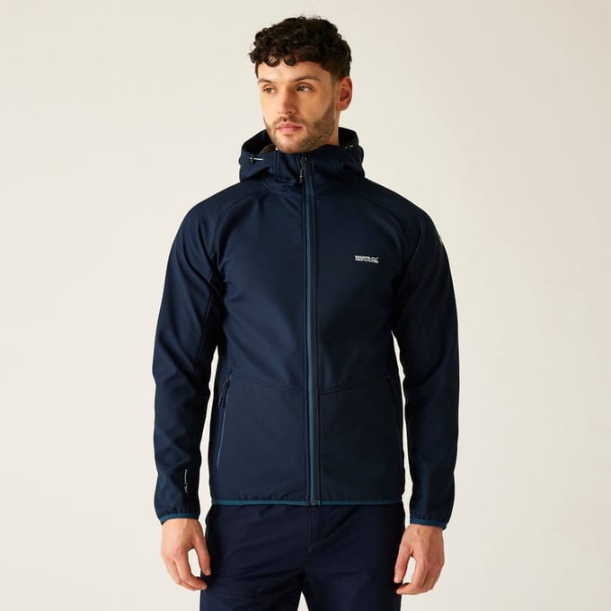 De Arec III waterafstotende wandelsoftshelljas voor heren