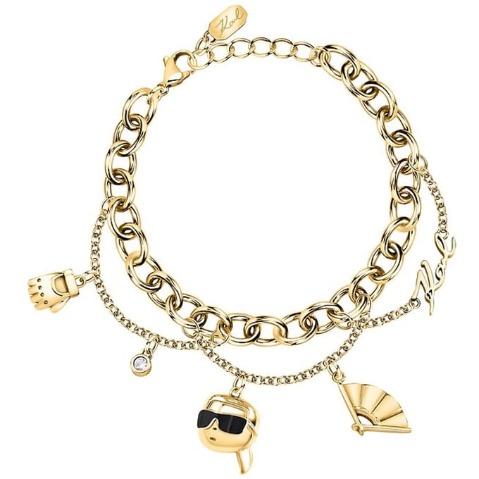 Karl Lagerfeld - Armband - KLAYD11 - Dames - CHARMS - 16cm