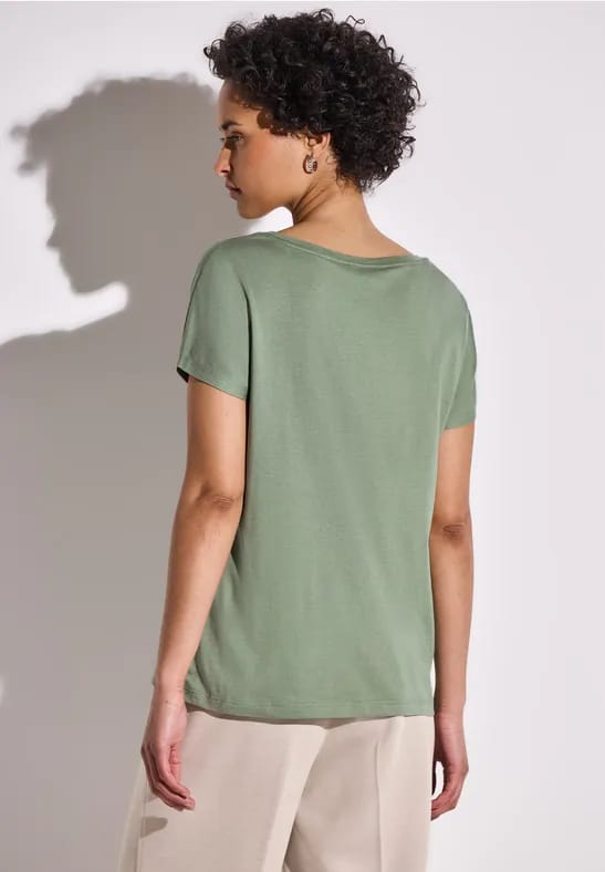 Shirt met folietekst