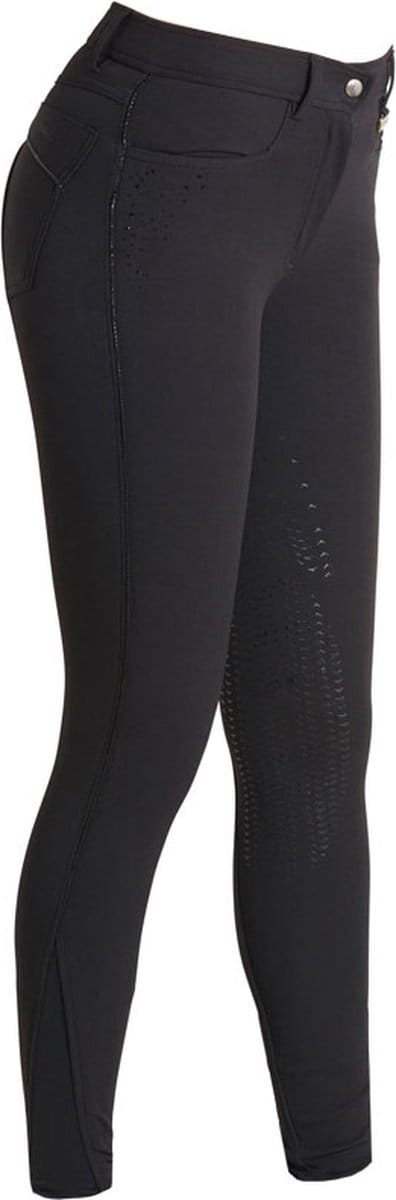 Montar Rijbroek Aria Full Grip Zwart - 40