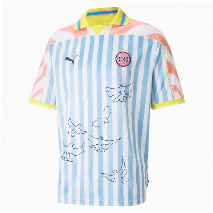 Puma x KidSuper Studios Heren Veelkleurig Voetbalshirt