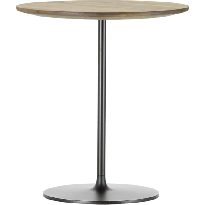 Vitra - Occasional Low tafel - Amerikaans notenhout massief, geolied - Hoogte 55 cm - bruin
