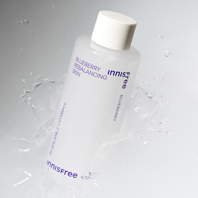 Innisfree Blueberry Rebalancing Skin 150ml/500ml (7 opties) 150ml x 1PCS white