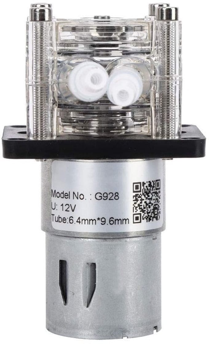 Allecto - Peristaltische Pomp - 12V - 500 ml/min - Voor Aquariums en