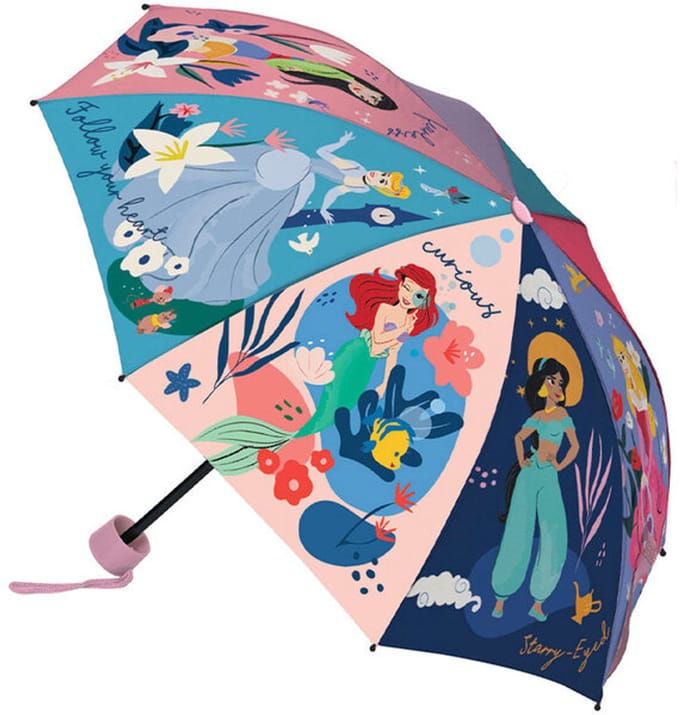Disney Princess Paraplu, Follow your Heart - Ø 90 x 24/55 cm - Polyester