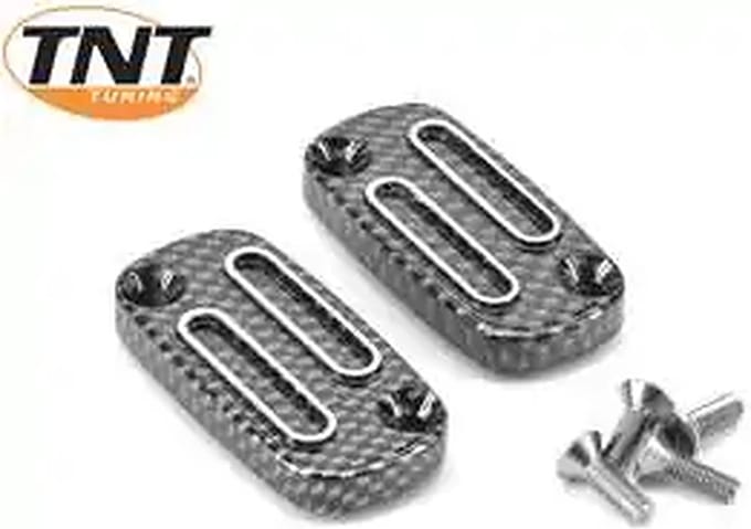 Remreservoir Deksel Tnt Carbon Peugeot Grimeca/Piaggio/NRG