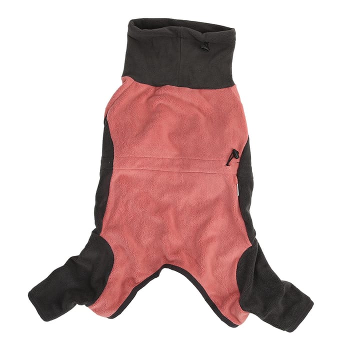 Hond Jas Hond Jas Elastisch Polyester Hoge Hals 4-Potig Hond Winterkleding met Verstelbare Gesp S(for 2-4kg) black