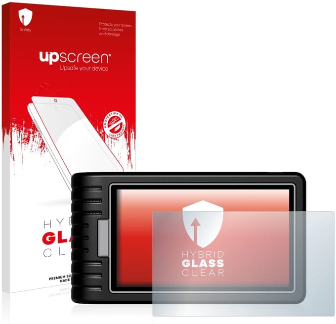 upscreen - Screenprotector voor Topdon ArtiDiag 800 BT - Folie Beschermfolie Beschermglas transparant